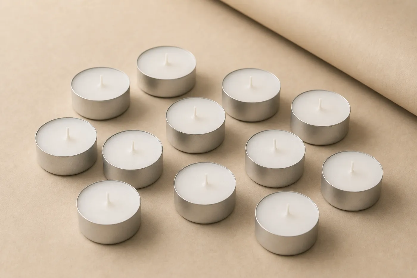 Pack de 12 Bougies Chauffe-Plat — Série 22
