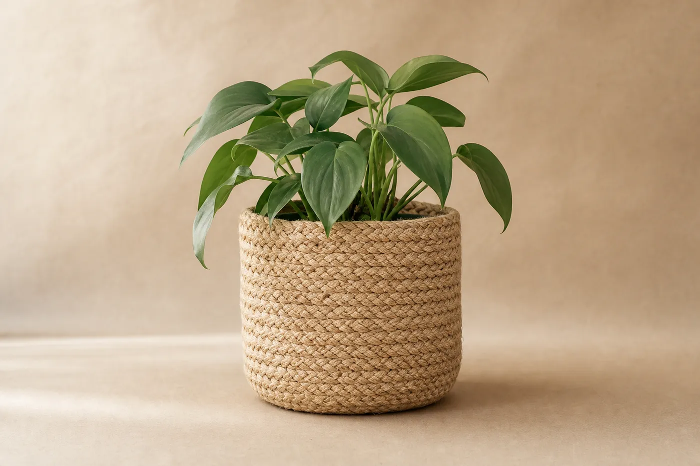 Cache-Pot Jute Tressée — N°07