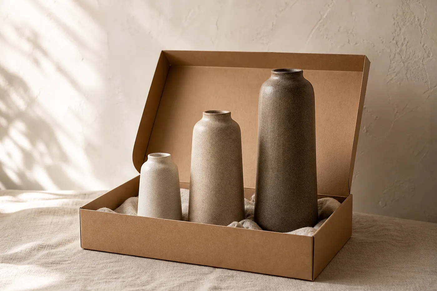 Ligne Coffret Trio de Vases — N°04